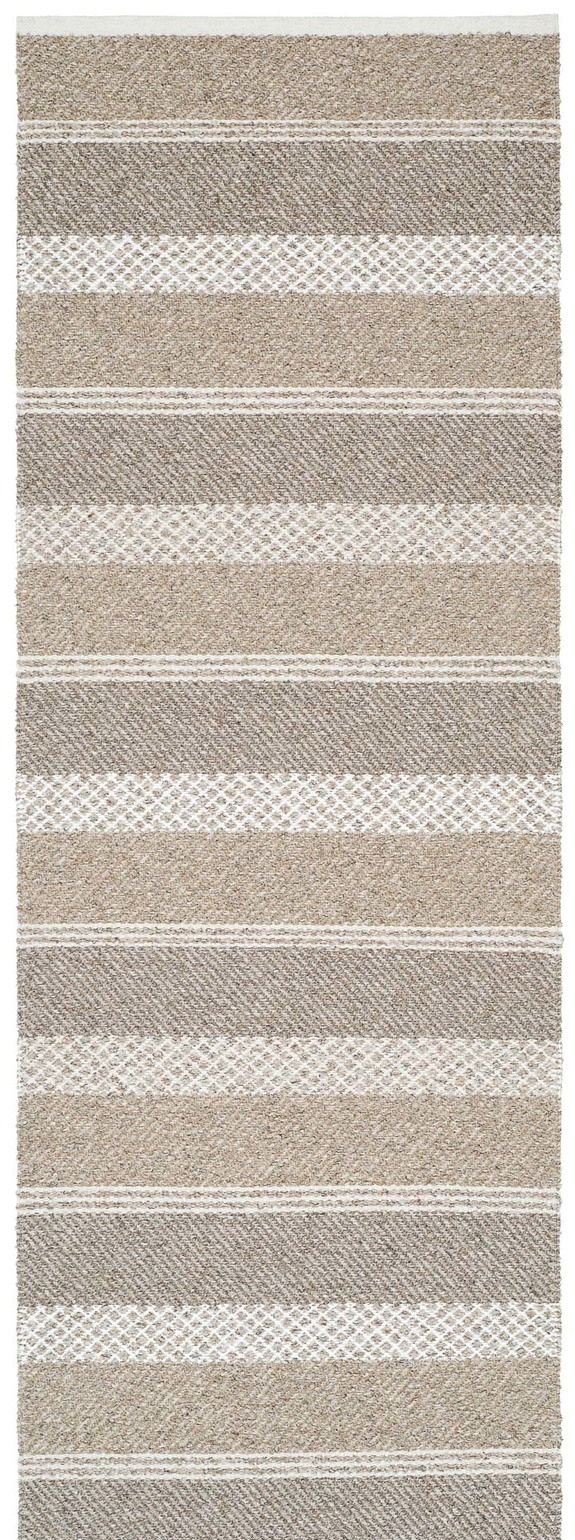 Plast- och garnmatta Sia Sand 70 x 280 cm