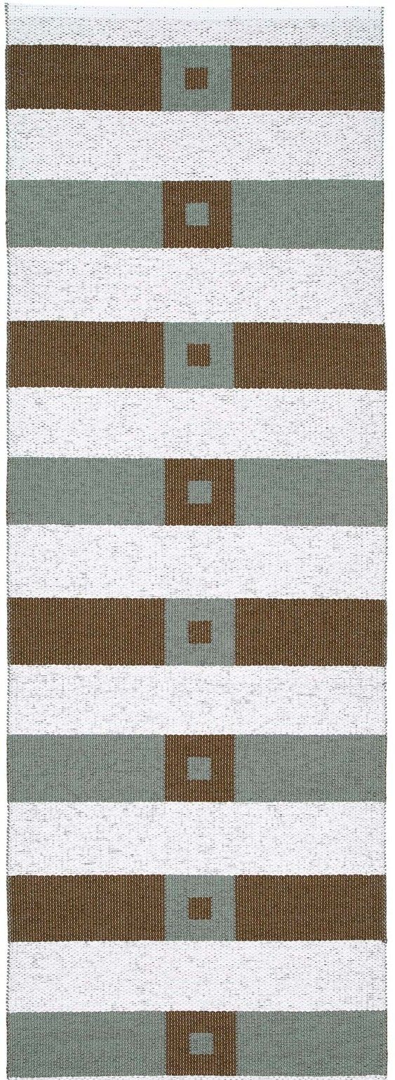 Plastmatta Billy 70 x 50 cm Green Horredsmattan