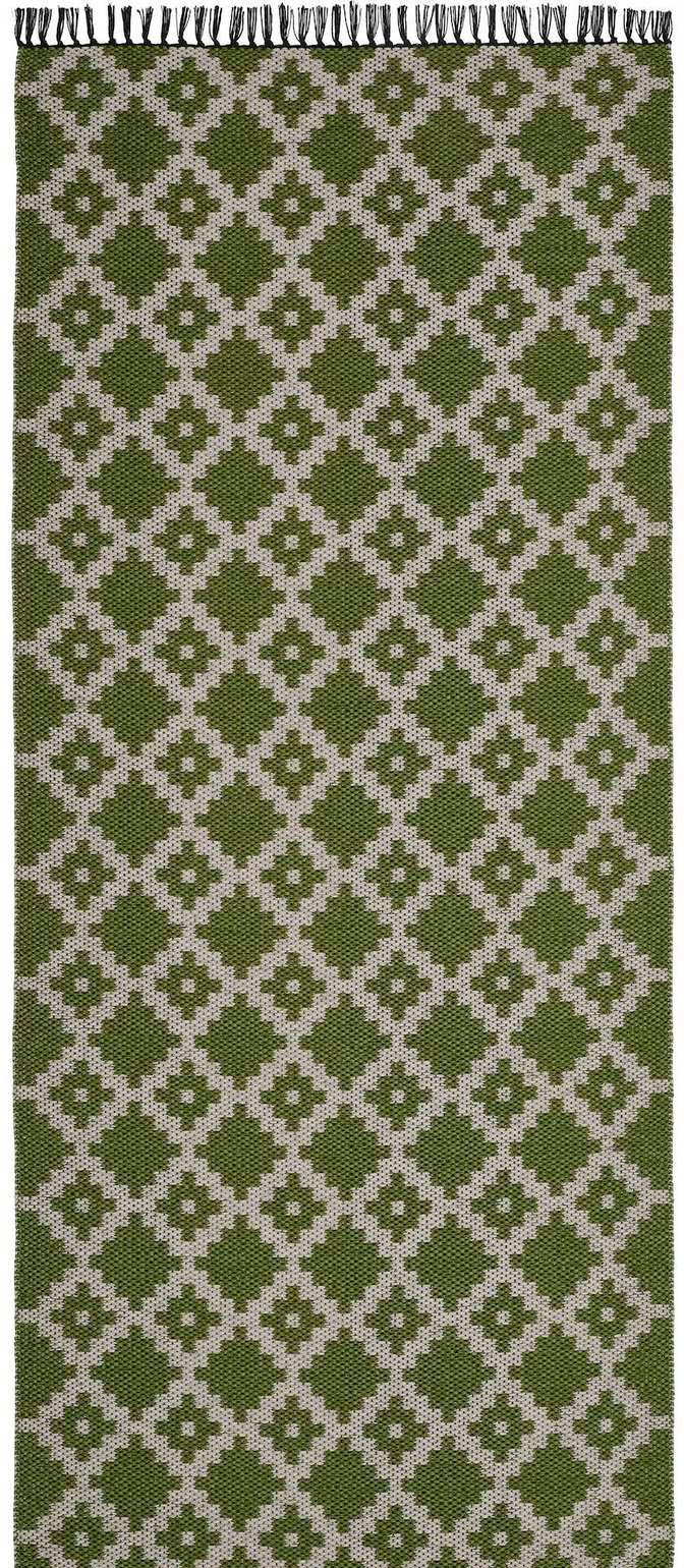 Plastmatta Leia Green 170 x 250 cm