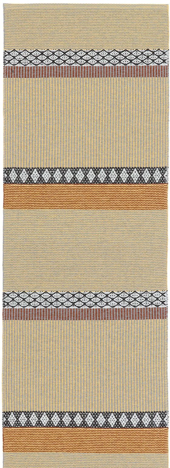 Plastmatta Savanne 70 x 250 cm Gul Horredsmattan