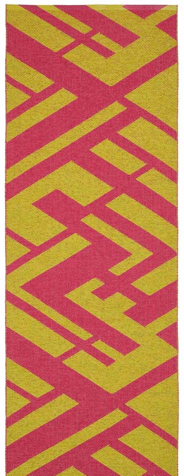 Plastmatta Uma 70 x 50 cm Pink Horredsmattan