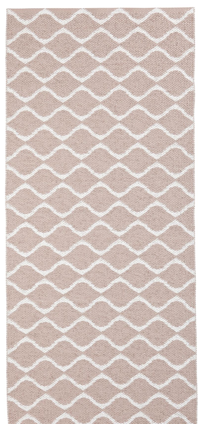 Plastmatta Wave Rosa 70 x 100 cm