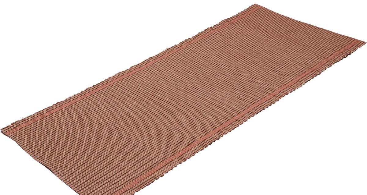 Ripsmatta Lerdal Brun 70 x 350 cm