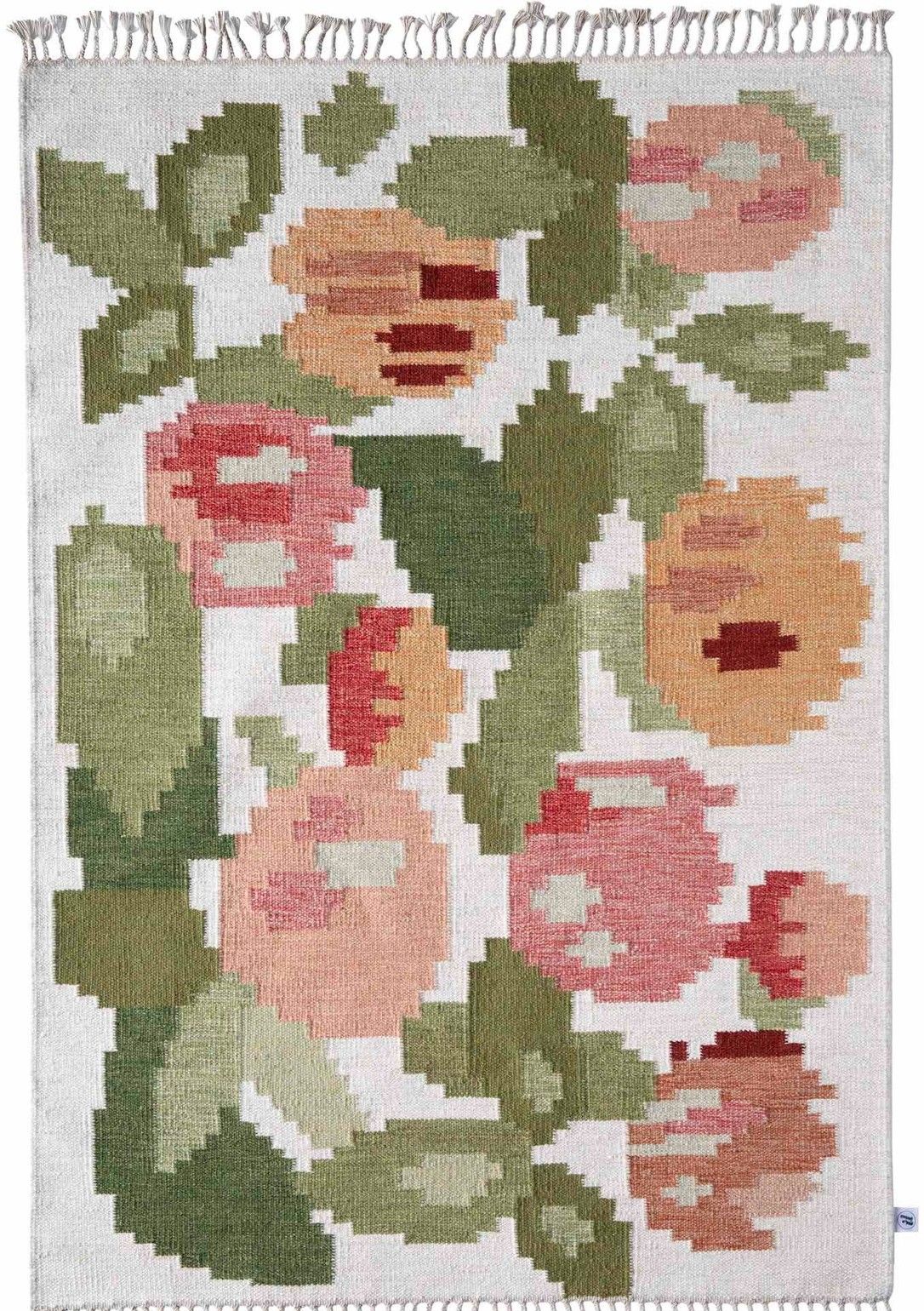 Röllakanmatta Garden - 200 x 300 cm - Multi - (Tunn, Lättstädad)