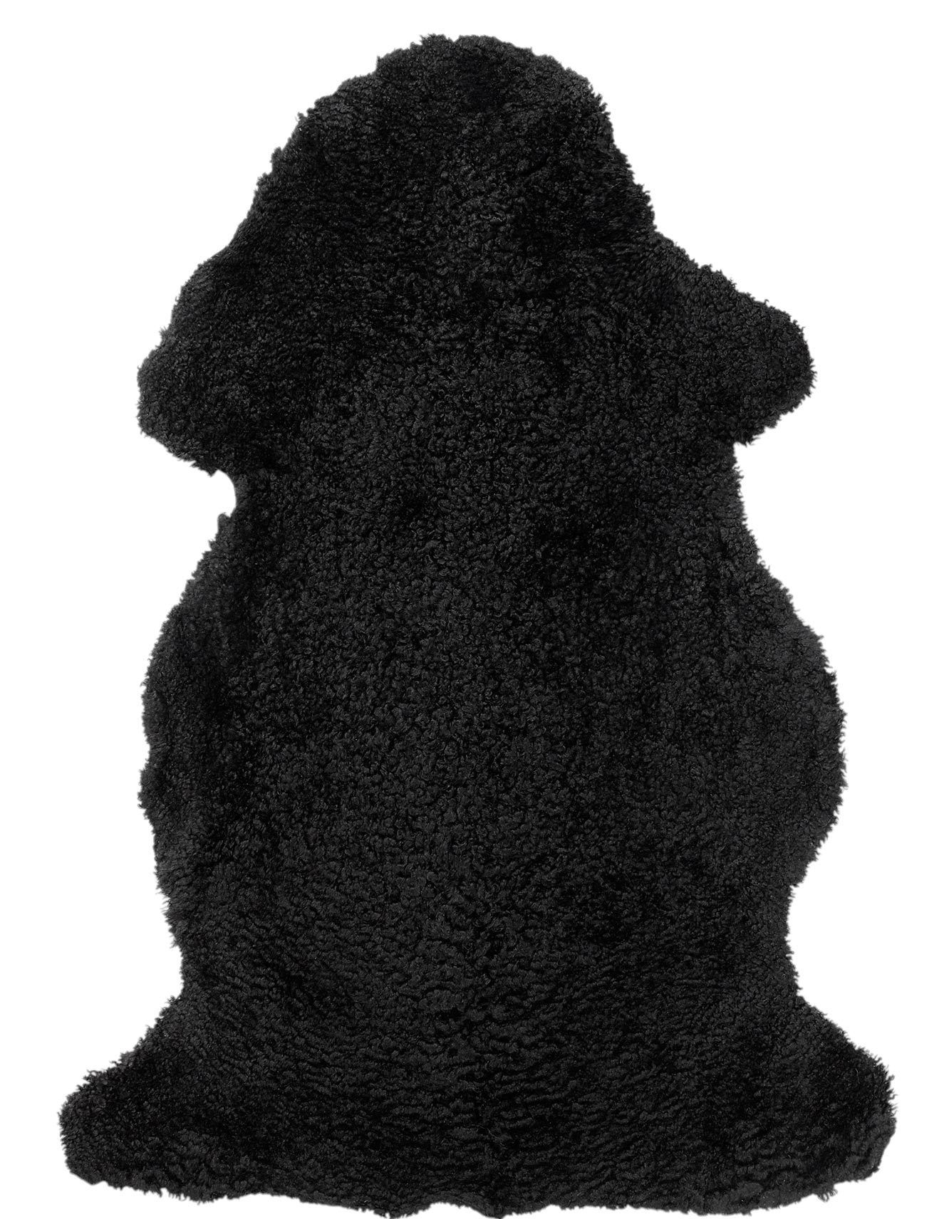 Skinn Curly rug Black 60 x  95 cm