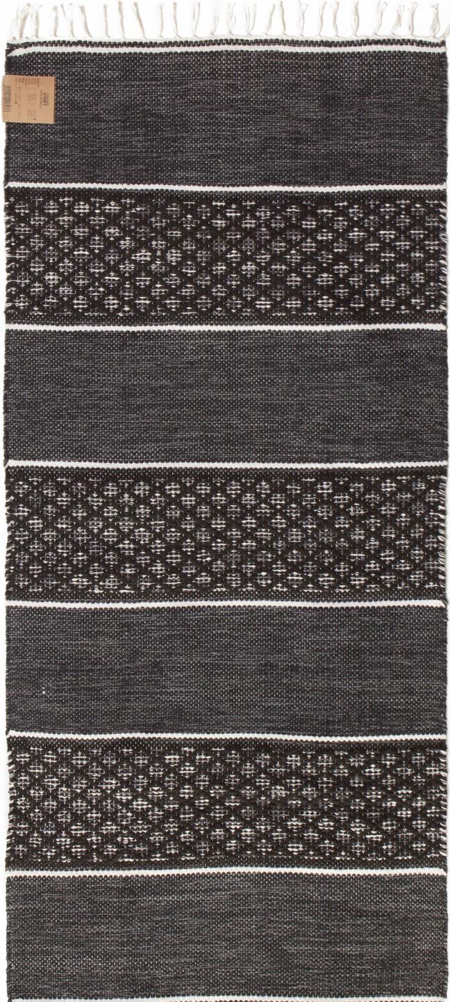 Trasmatta Visby Kolsvart 135 x 190 cm