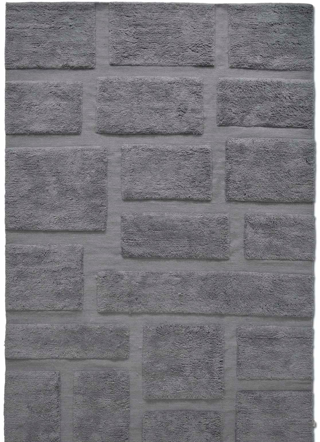 Ullmatta Bricks Grå 200 x 300 cm
