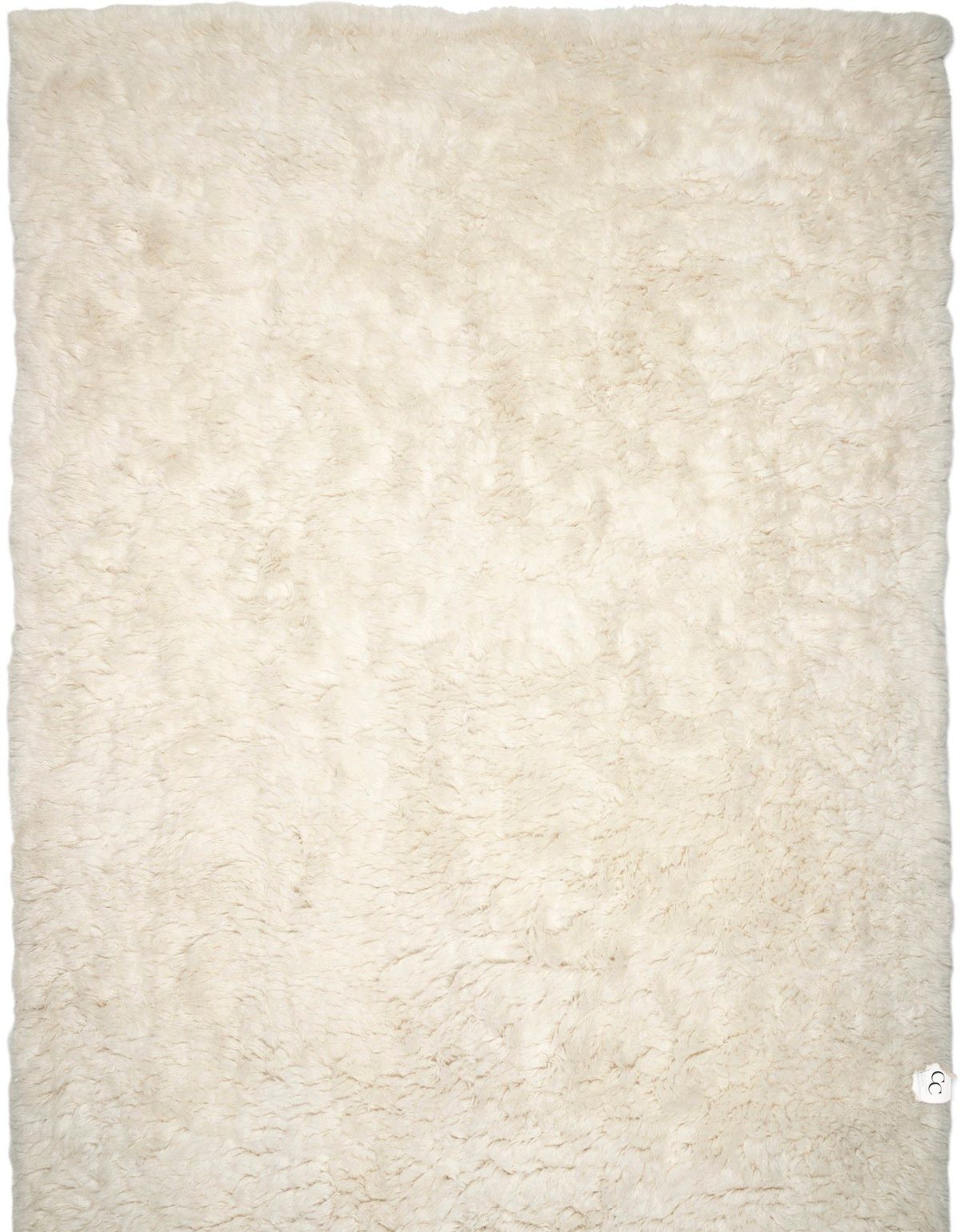 Ullmatta Cloudy Naturvit 80 x 150 cm