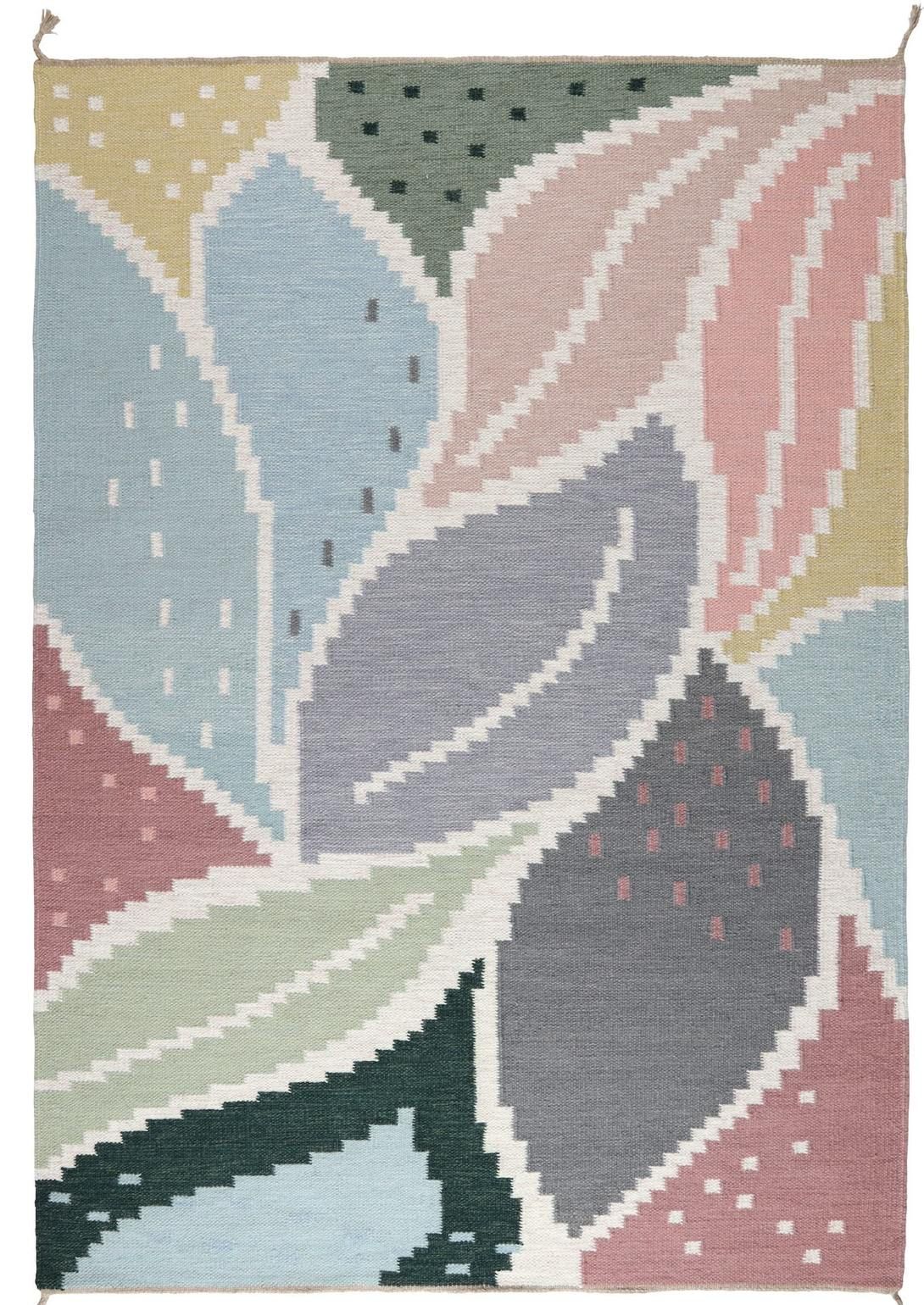 Ullmatta Greenery Multi 160 x 230 cm