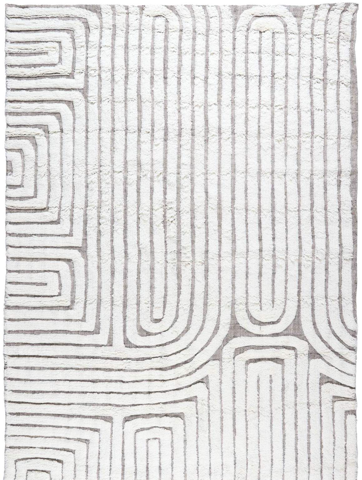 Ullmatta Melilla  Vit 160 x 230 cm
