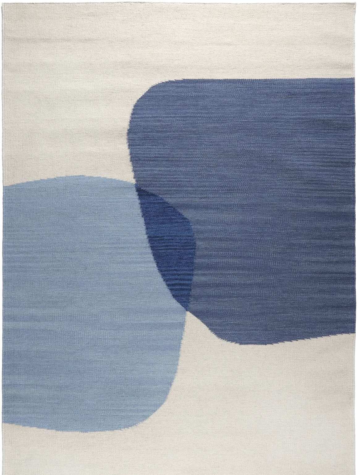 Ullmatta Milio Blå 160 x 230 cm
