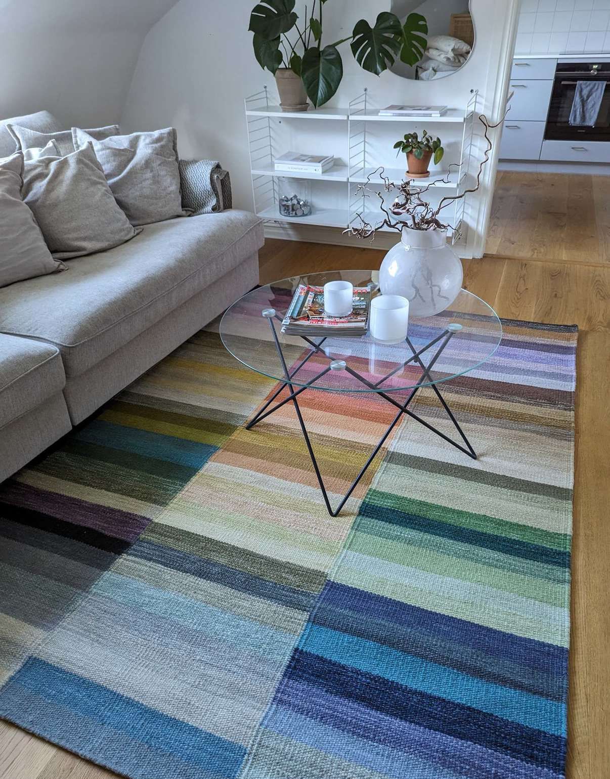 Ullmatta Rainbow Multi 160 x 230 cm