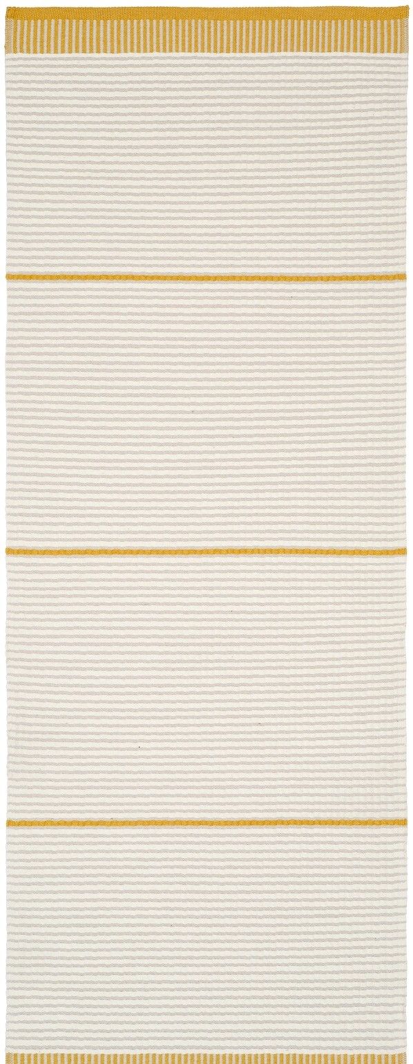 Ullmatta Solvik 75 x 200 cm Mustard Horredsmattan