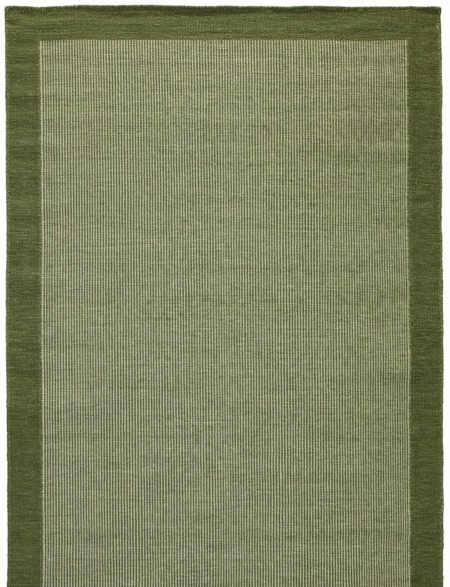 Ullmatta Stripe Grön 140 x 200 cm