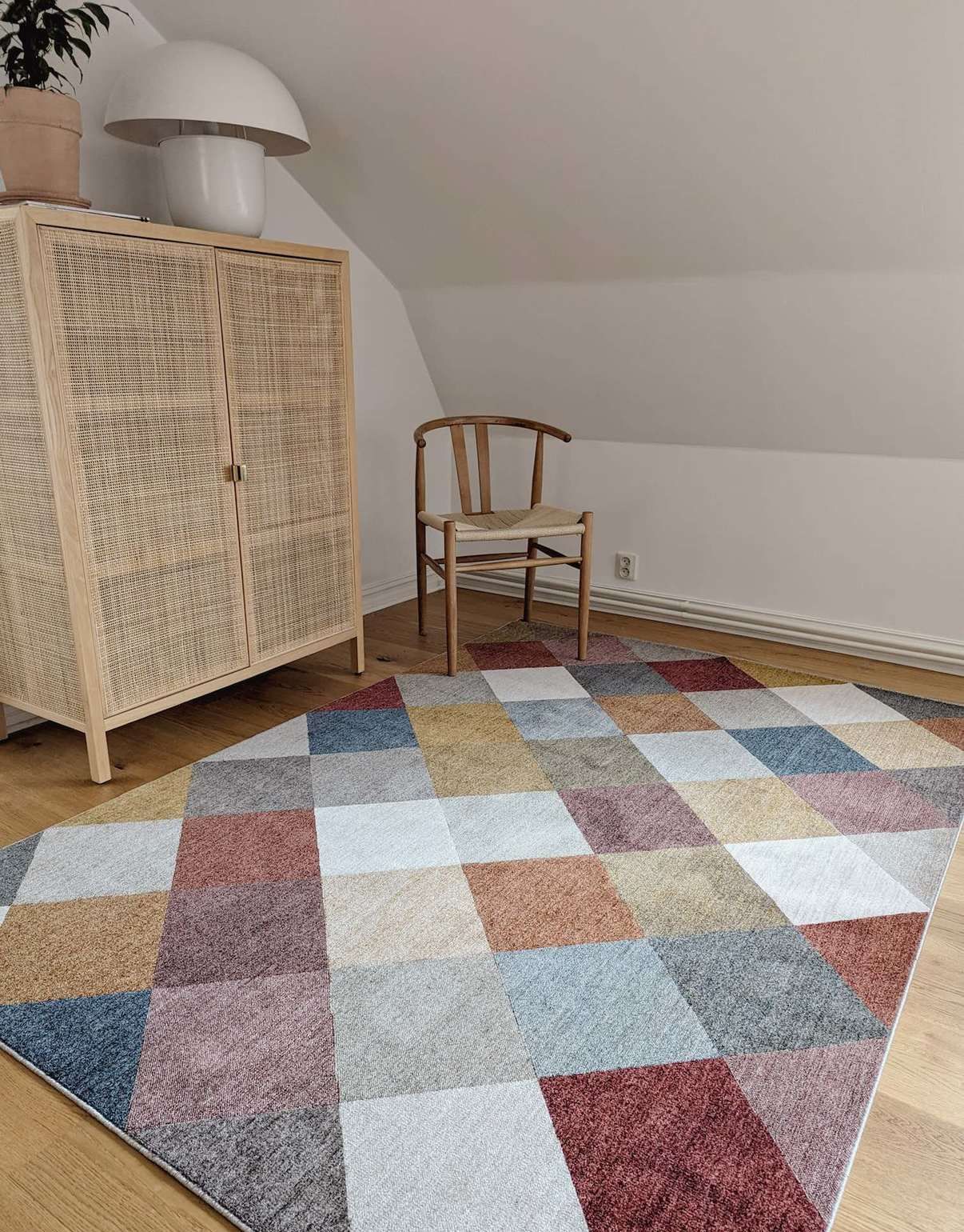 Wiltonmatta Carlo Square Multi 160 x 230 cm