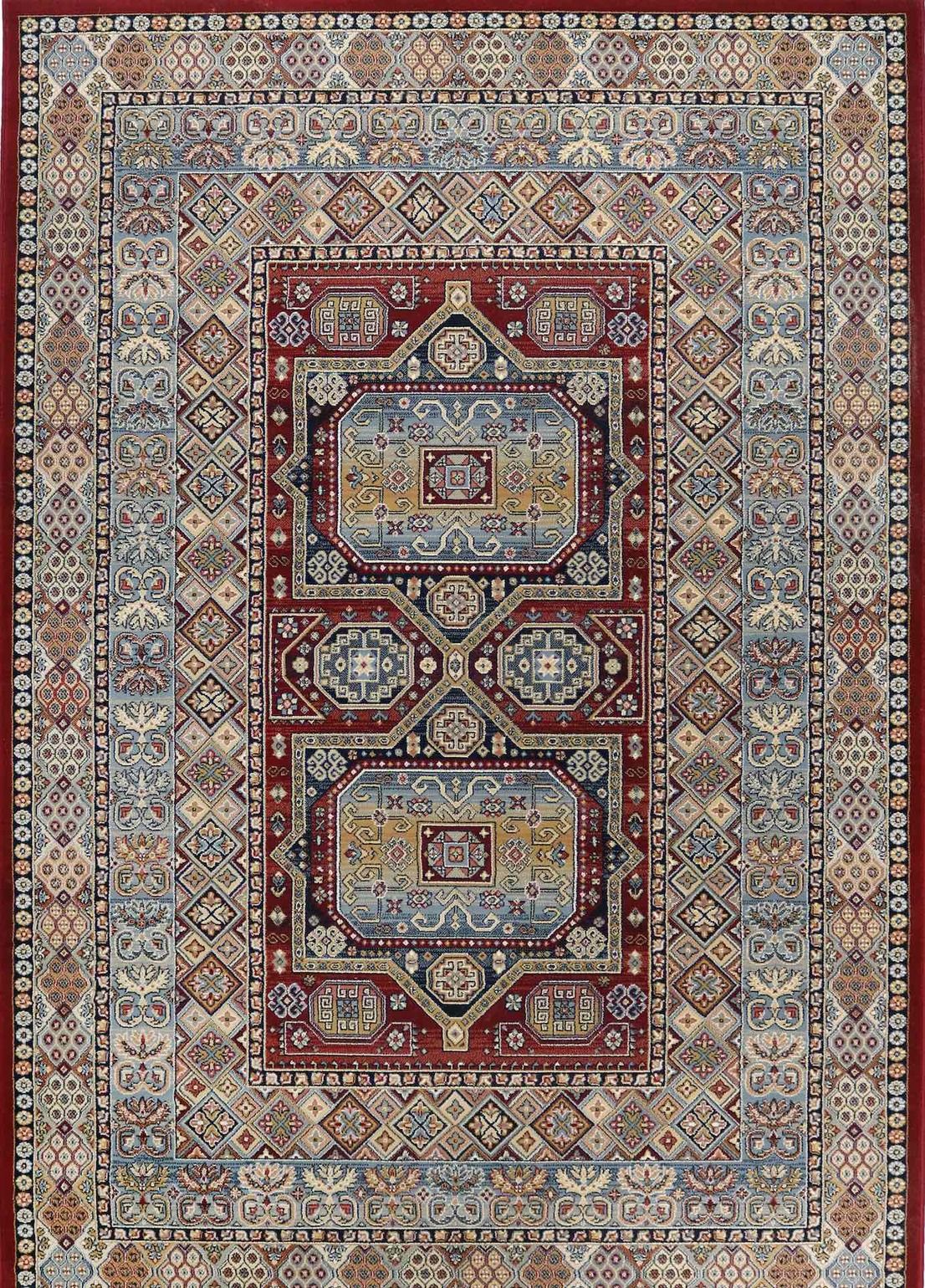 Wiltonmatta Caspian Röd 200 x 290 cm
