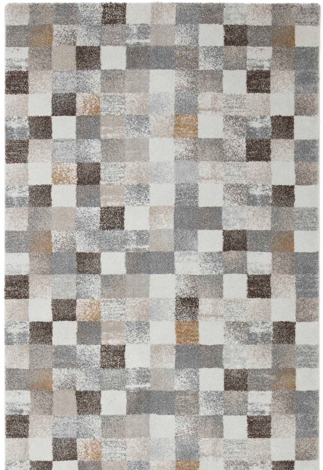Wiltonmatta Chess Grey-Creme 200 x 290 cm