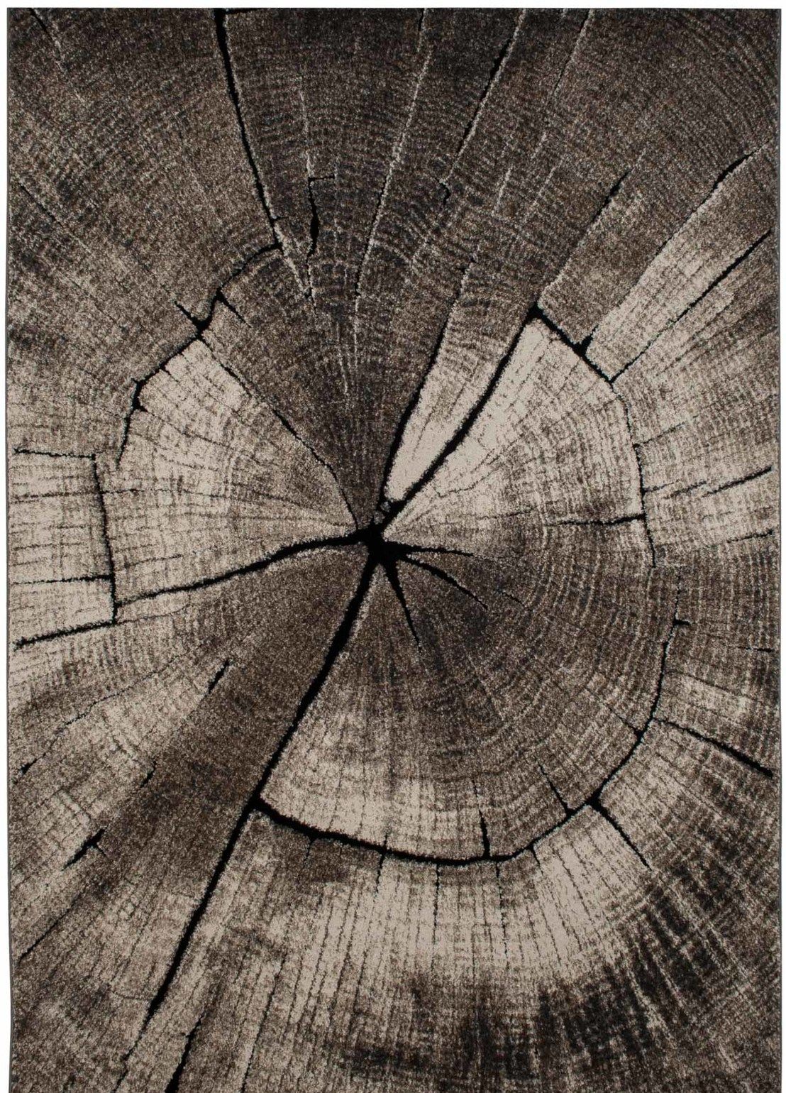 Wiltonmatta Redwood Grå 120 cm rund