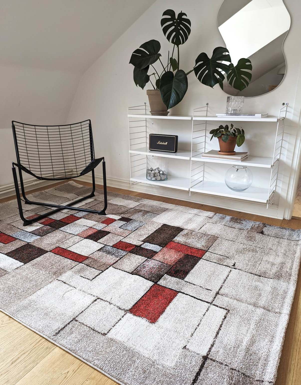 Wiltonmatta Super Square Multi 200 x 290 cm