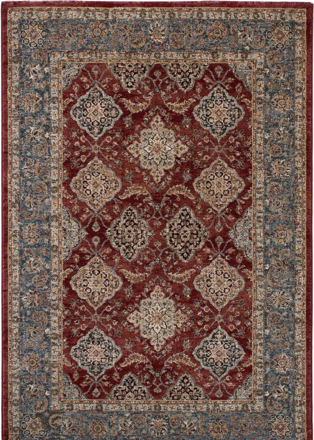 Wiltonmatta Treviso Röd Röd 240 x 340 cm